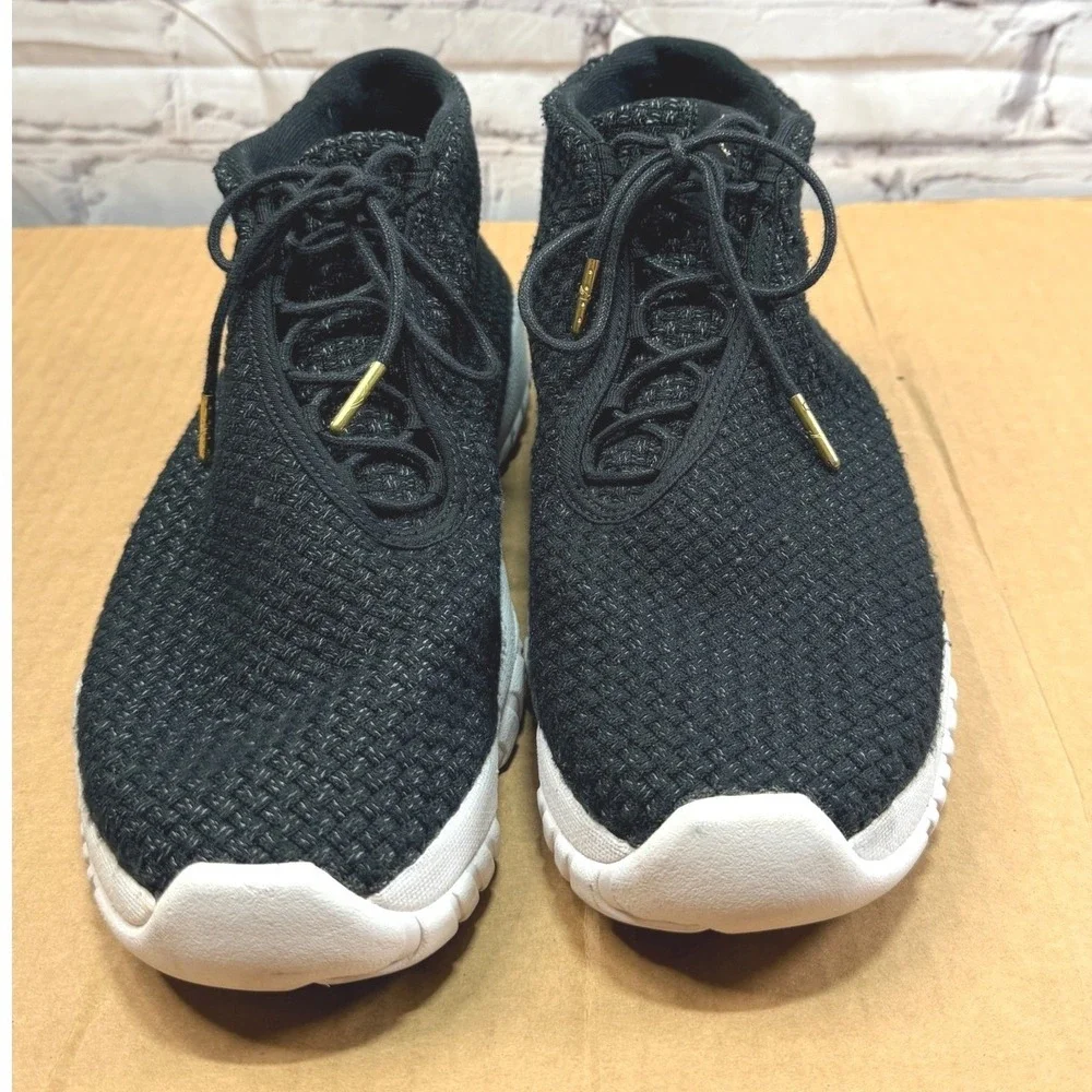 Jordan Air Jordan Future Basketball Sneakers Men 11 Black Woven Shoes 656503-021